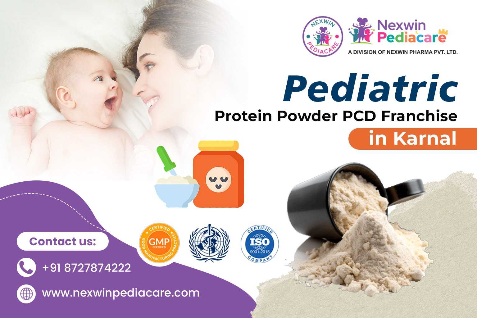 pediatric protein powder PCD franchise in Karnal